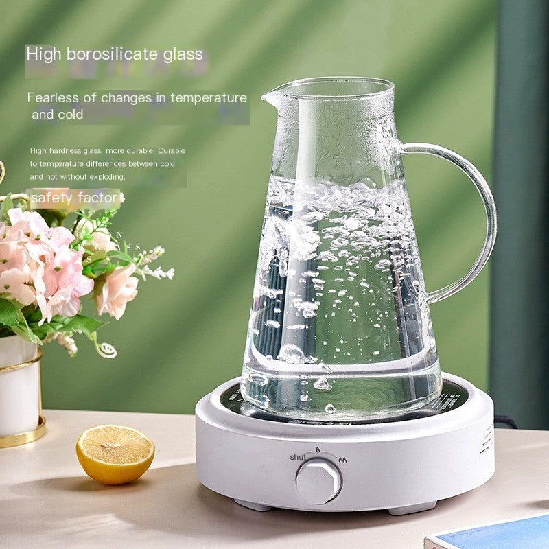 Glass Iced Tea Pitcher Set | 1.8L Borosilicate