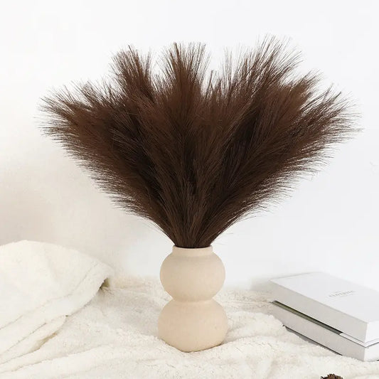 Faux Pampas Grass |  Decorative Artificial Reeds for Vases